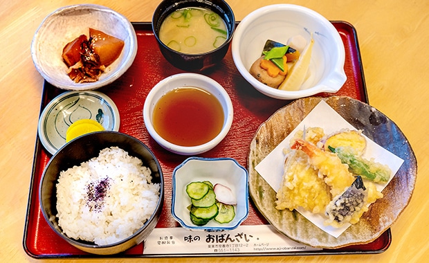 天ぷら定食